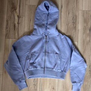 Abercrombie Crop Zip Hoodie